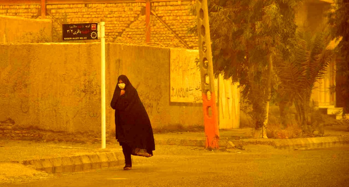 هوای اهواز در وضعیت « قرمز »