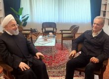 حمایت حسن روحانی از پزشکیان/ به کسی رأی دهیم که مصمم است سایه تحریم را از سر مردم بردارد/ از مردمی که خواهان تعامل سازنده با جهان و اعتدال در داخل کشور هستند، می‌خواهم که به پزشکیان رأی بدهند