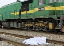 مرگ هولناک جوان ۲۹ ساله در تصادف با قطار مسافربری