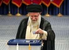 حضرت آیت الله خامنه‌ای رای دادند