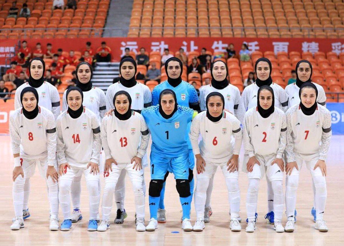 عنوان سومی برای دختران فوتسال ایران پس از پیروزی برابر چین