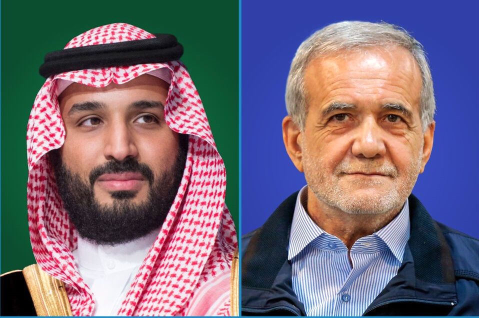 گفتگوی تلفنی ولیعهد عربستان و پزشکیان