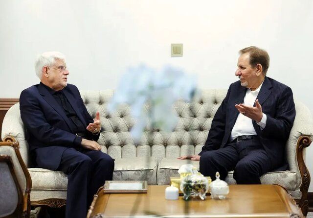 دیدارهای صمیمانه معاون اول رئیس جمهور با همتایان پیشین و خانواده آنها/ تصاویر