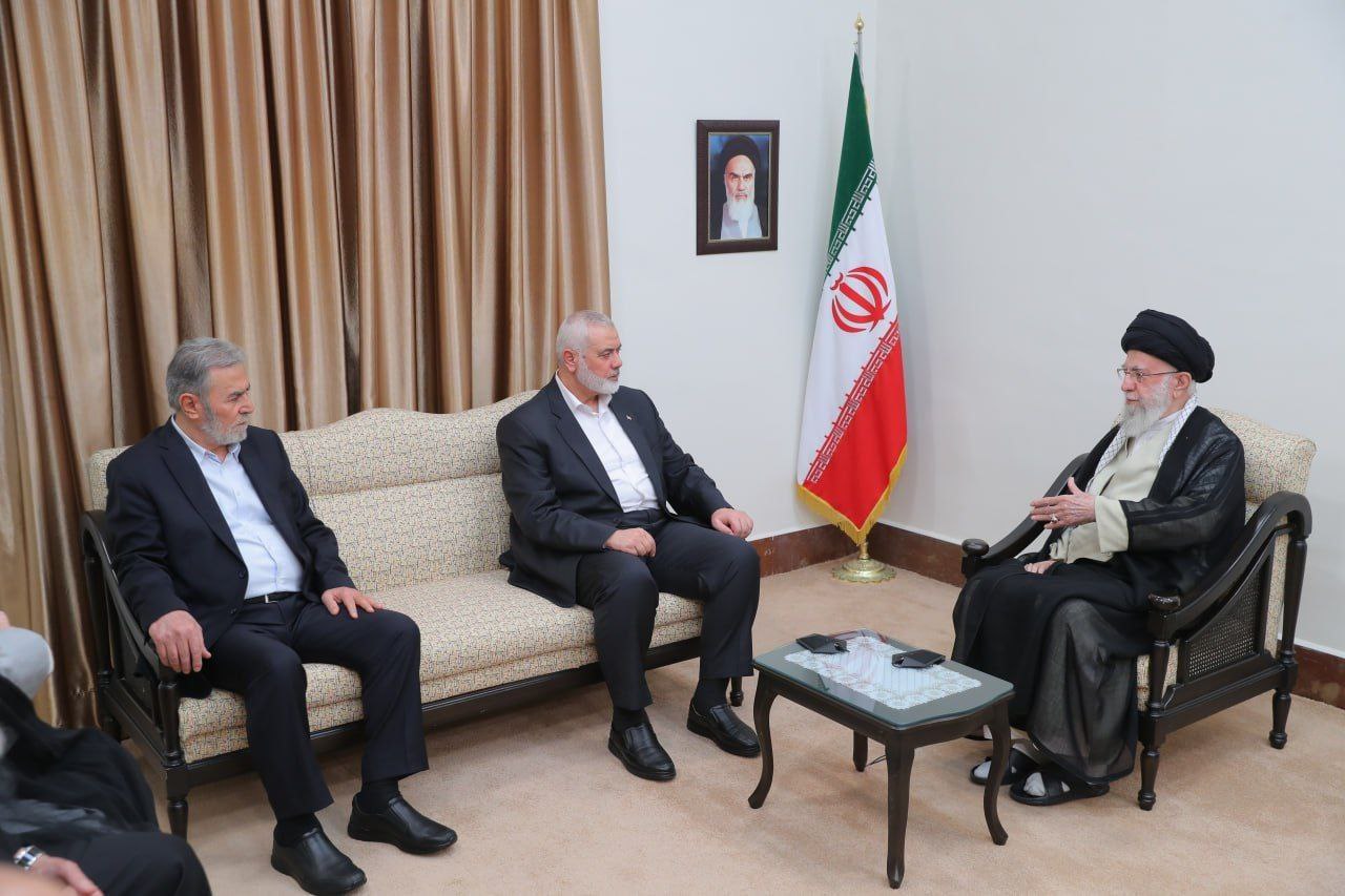 آخرین تصاویر از شهید اسماعیل هنیه در تهران