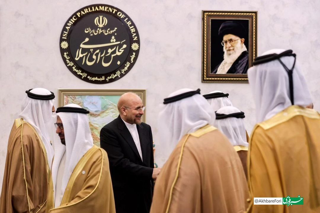 تصاویر جالب از دیدار قالیباف با وزیر خارجه امارات