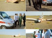 سقوط یک فروند هواپیمای آموزشی در اصفهان/ اعلام جدیدترین وضعیت سرنشینان