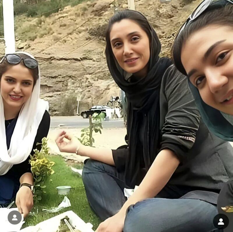 رونمایی هدیه تهرانی از خواهران زیبای جوانش در تعطیلات نوروز/ عکس