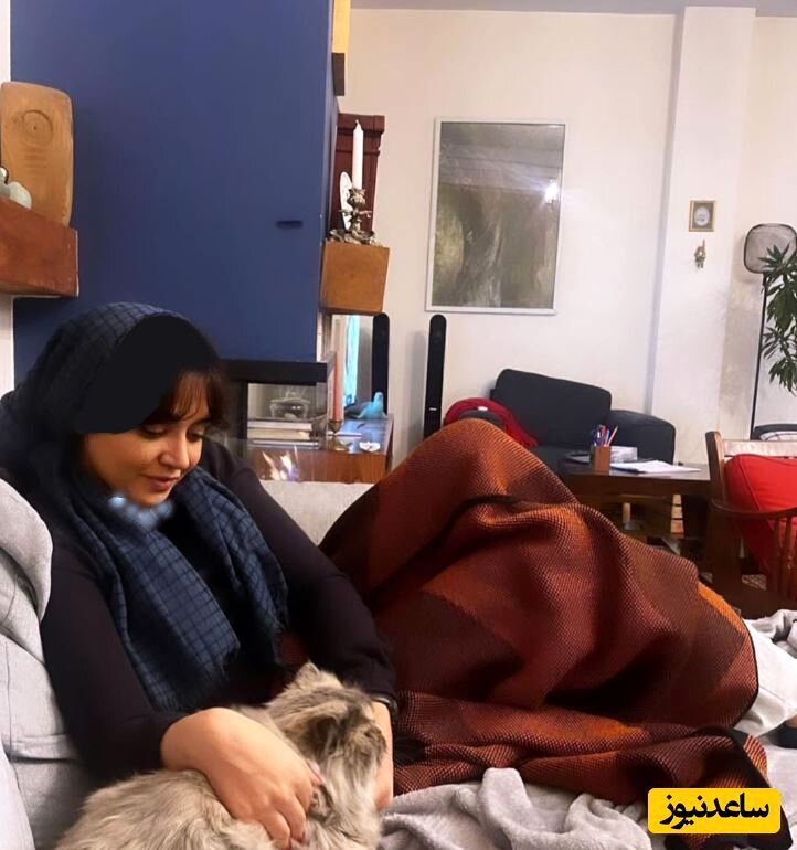 اتاق خواب زیبای ندا قاسمی بازیگر شیرین سریال نون خ /عکس