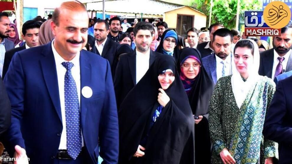 جمیله علم‌الهدی، «بانوی اول ایران» در پاکستان!/ تصاویر