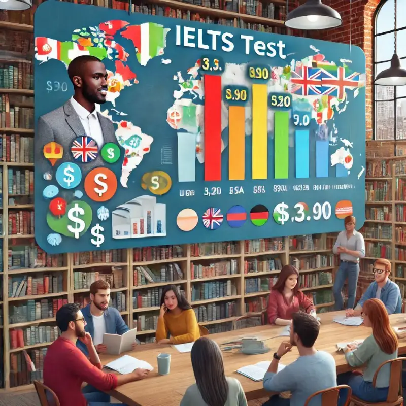 هزینه آزمون آیلتس ۲۰۲۴ | قیمت ثبت نام آزمون ielts در سایر کشورها