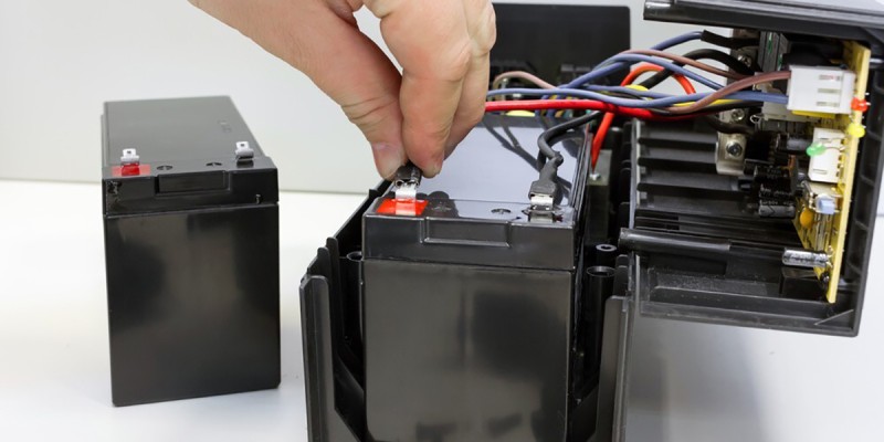 خرابی زودهنگام باتری ups
