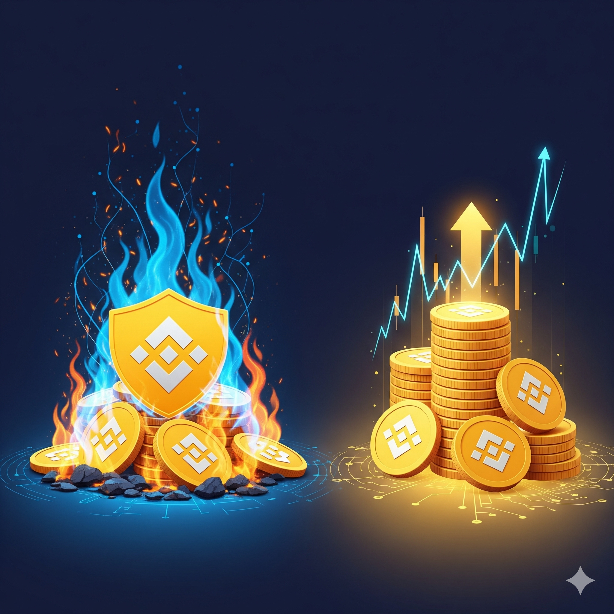 نقش توکن‌سوزی در افزایش ارزش BNB و آینده بایننس کوین