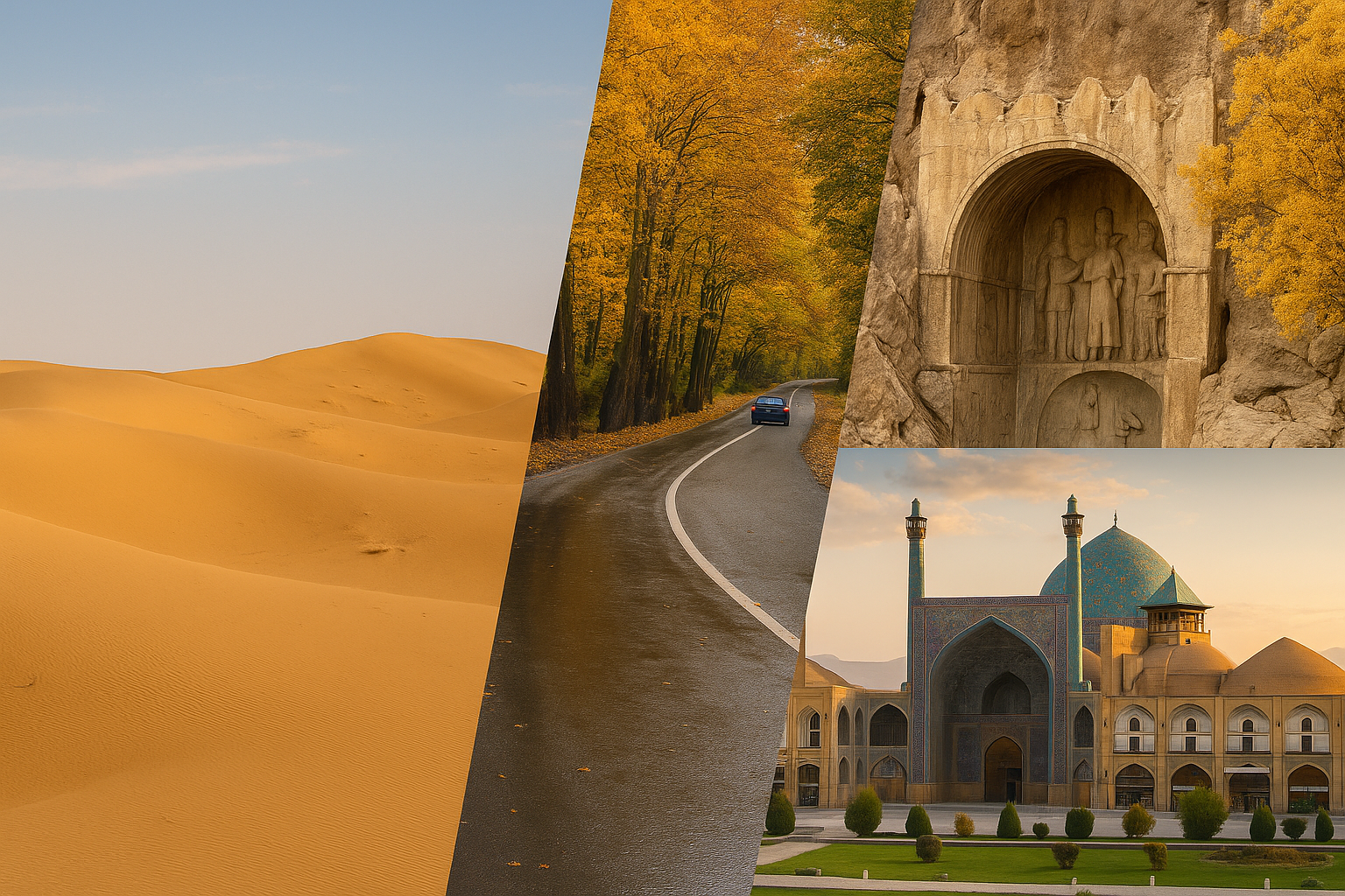 سفری در رنگ و تاریخ: بهترین مقاصد ایران برای سفر پاییزی
