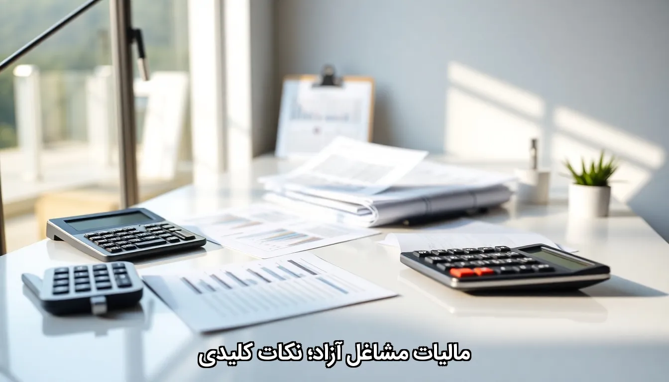 مالیات مشاغل آزاد؛ نکات کلیدی