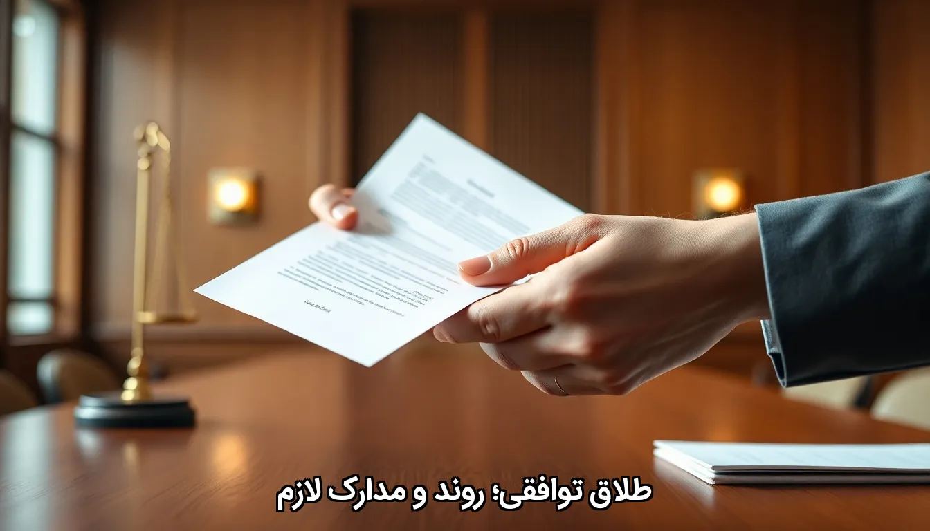 طلاق توافقی؛ روند و مدارک لازم