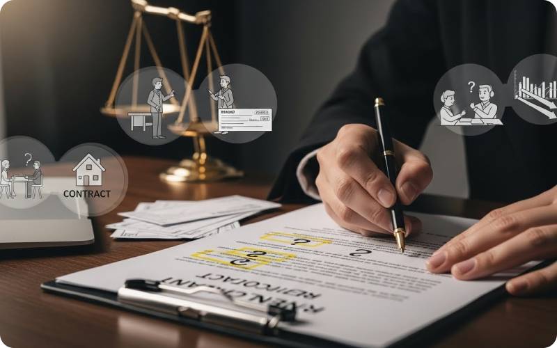 اجاره ملک با بند های مهم