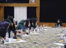 دیدار صمیمانه معاون رئیس‌جمهور با زنان خبرنگار در هفته زن