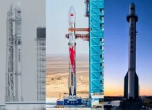 رقیب قدرتمندترین موشک جهان، روی سکوی پرتاب رفت