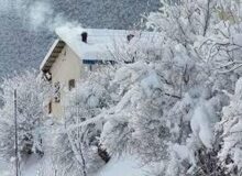 زیبایی حیرت انگیز اولین برف پاییزی در ارتفاعات سوادکوه+ عکس