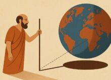 محاسبه دقیق محیط زمین با یک تکه چوب در ۲۴۰۰ سال پیش
