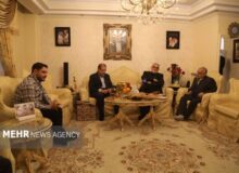 دیدار اعضای کمیسیون امنیت ملی مجلس با خانواده ی شهید شکست حصر یمن