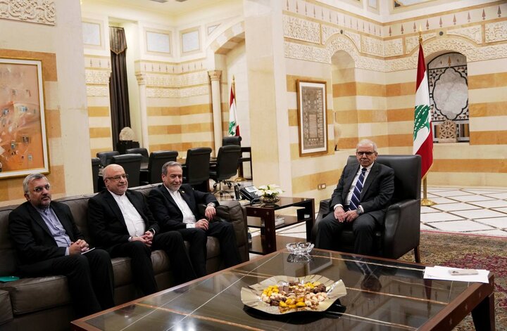 دیدار وزیر امور خارجه با نخستوزیر لبنان