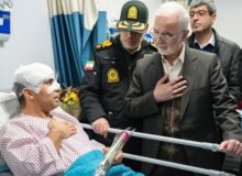 عیادت وزیر کشور از مجروحان حوادث تروریستی آمریکایی-صهیونیستی