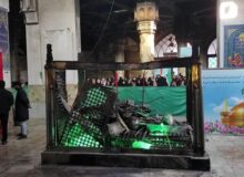 آغاز مرمت امامزاده سبزقبا (ع) به همت مواکب مردمی