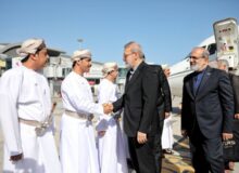 استقبال ارتشبد النعمانی از لاریجانی