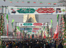 اعلام مسیرهای راهپیمایی ۲۲ بهمن در تهران