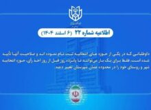 امکان تغییر حوزه انتخابیه داوطلبان انتخابات شوراهای شهر و روستا