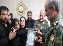 امیر جهانشاهی با خانواده شهیدان سرو آزاد و کیانی دیدار کرد