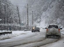 برف و باران در جادههای ۱۰ استان| ترافیک نیمهسنگین در چند محور