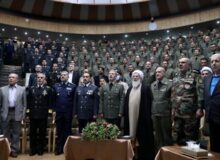 برگزاری آیین دانش‌آموختگی دانشجویان مدیریت دفاعی دافوس ارتش