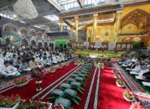 برگزاری محفل ختم قرآن کریم ماه رمضان در عتبه عباسیه