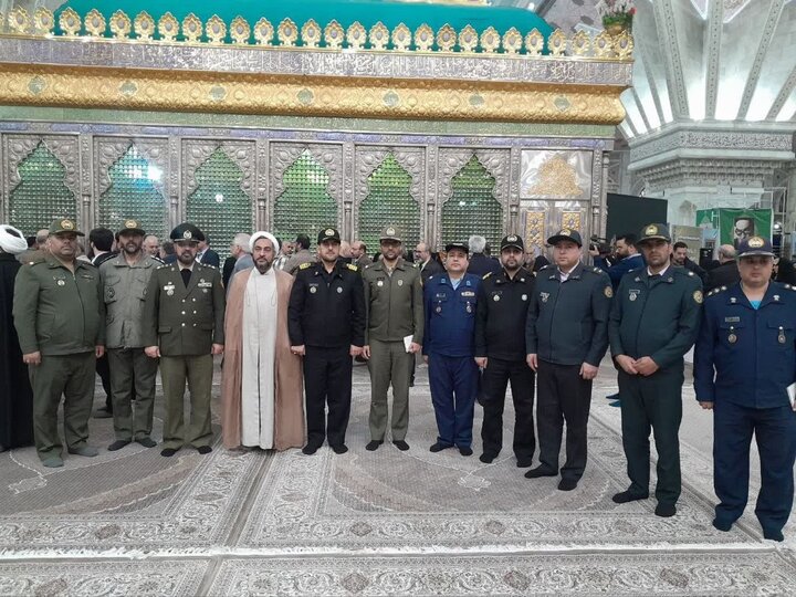 تجدید میثاق جامعه قرآنی ارتش با آرمان‌های امام خمینی (ره)‌