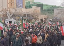 تجمع مردمی «تا پای جان برای ایران» در  تهران برگزار شد