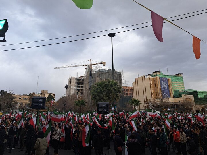 تجمع مردمی «تا پای جان برای ایران» در  تهران برگزار شد