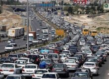 ترافیک سنگین در آزادراه تهران-کرج و قزوین / رانندگان مراقب باشند