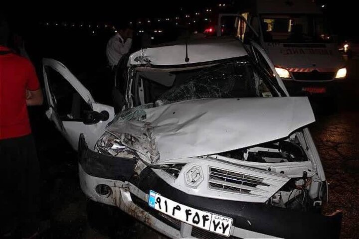 تصادف دو خودرو در محور شاهرود – دامغان با ۵ مصدوم