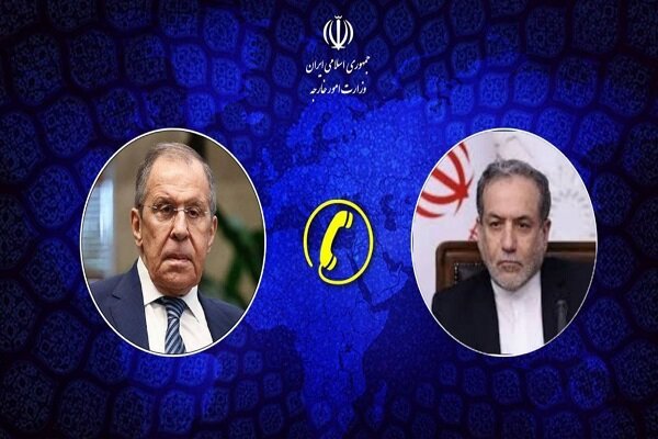 تماس تلفنی وزیر امور خارجه با وزیر امور خارجه روسیه