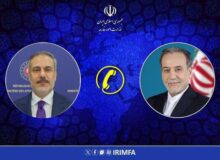تماس تلفنی وزیر امور خارجه با وزیر امور خارجه ترکیه