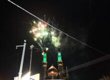 جشن نیمه شعبان و ولادت امام زمان در سراوان