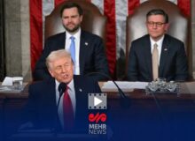 حاشیه‌های سخنرانی ترامپ در کنگره آمریکا