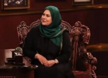 حضور سحر دولتشاهی، مهراوه شریفی‌نیا و مادرش در عروسی مهرانه مهین‌ترابی! + عکس