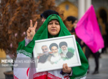 خروش آرادانی‌ها در راهپیمایی یوم الله ۲۲ بهمن