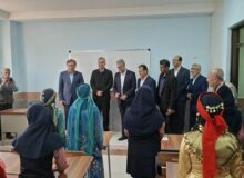 دبستان شش‌کلاسه علی‌ابن‌ابیطالب(ع) در شهر سعدآباد افتتاح شد
