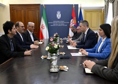 دیدار سفیر جدید جمهوی اسلامی ایران با وزیر خارجه صربستان