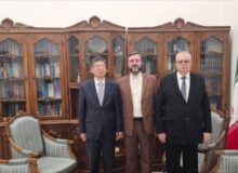 دیدار و گفتگوی غریب آبادی با سفرای روسیه و چین