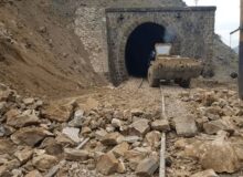 راه‌آهن: تردد قطارها در شمال‌غرب مسدود است